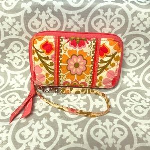 💖VERA BRADLEY WALLET WRISTLET PHONE HOLDER💖